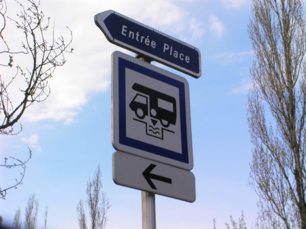 Motorhome parking areas